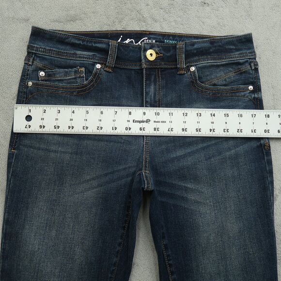 INC International Concepts Jeans Women's Size 8S Mid-Rise Skinny Leg 29 " Inseam - Picture 7 of 16